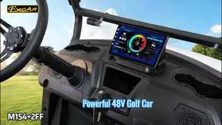 M1S4 + 2FF ホワイト 48 電圧ゴルフ電気自動車 350A コントローラ 3.7KW 米国モーター CE 証明書を選択する理由をご覧ください
